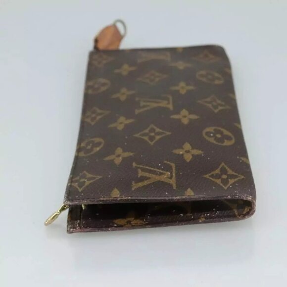 LOUIS VUITTON Monogram Bucket GM Pouch Accessory Pouch LV Auth - Picture 14 of 15
